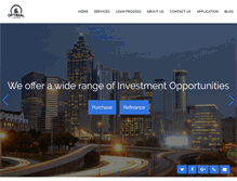 Tablet Screenshot of optimalloans.com